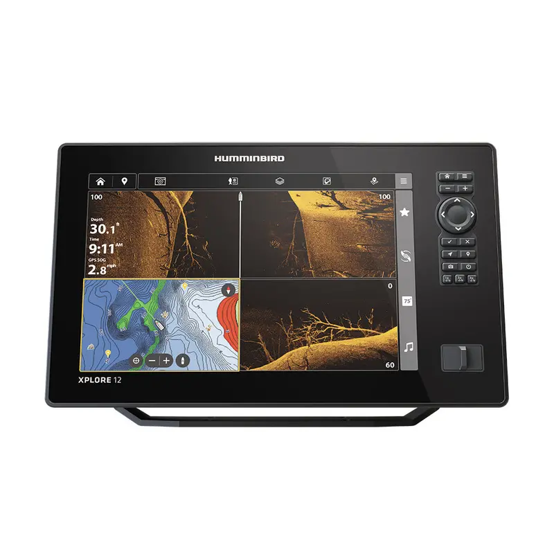 Humminbird Xplore 12 Cmsi+ All-In-One Fishfinder/Chartplotter – 12-Inch Touchscreen System 1