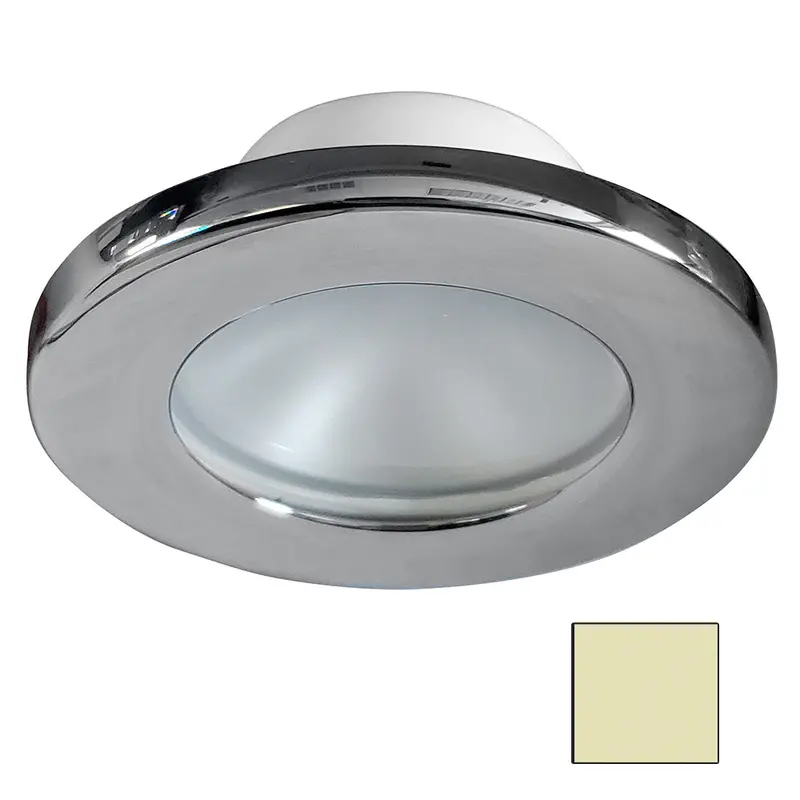 I2Systems Apeiron Apl-2W-30K-Pw11 2.5W Screw-Mount Led Light — Warm White, Polished Chrome Finish 1