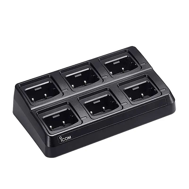 Icom Bc238 Rapid 6-Bay Charger For M37 Series Two-Way Radios 1