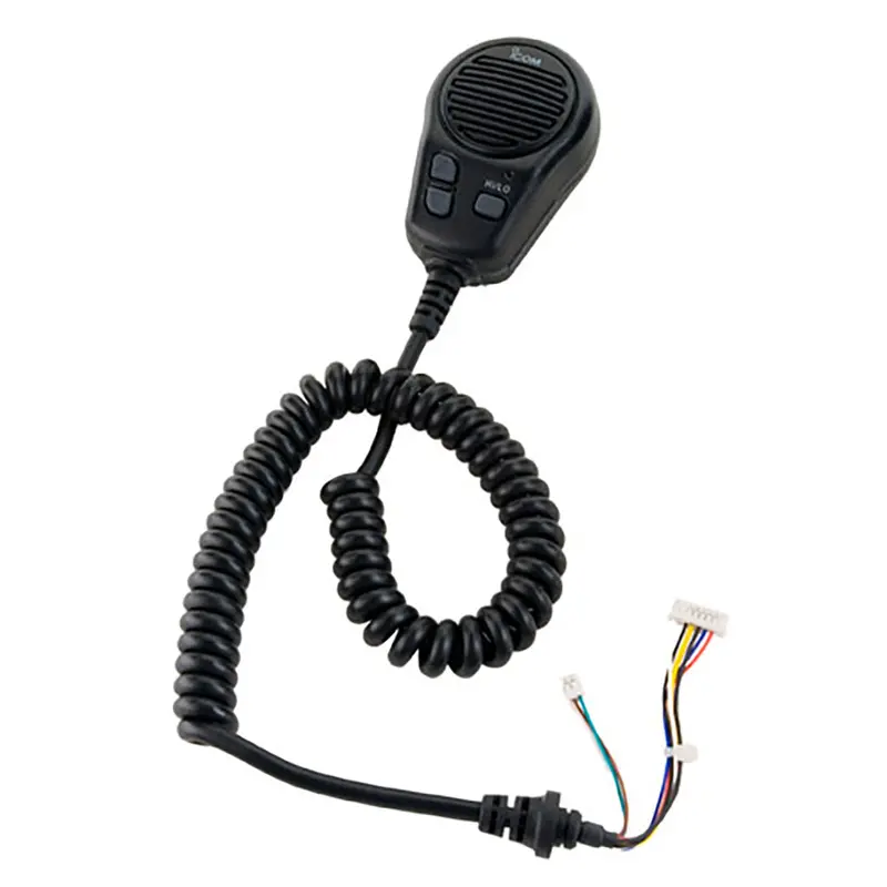 Icom Hm-126B Standard Front-Mount Microphone – Black, Compatible With Ic-M504 Vhf Radio 1