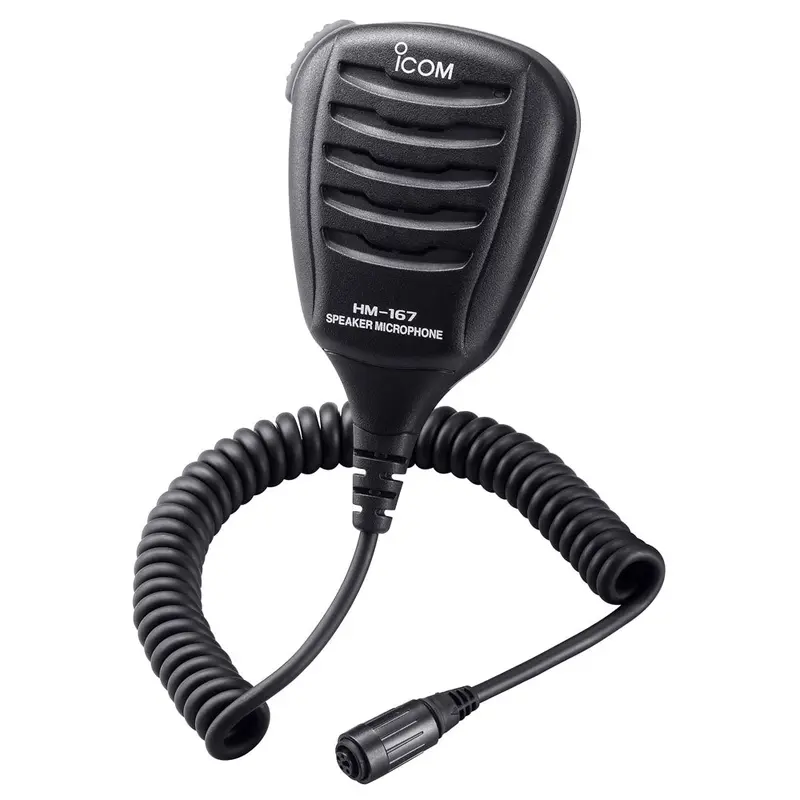 Icom Hm-167 Waterproof Speaker Microphone 1