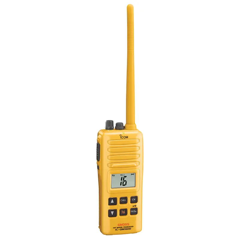 Icom Ic-Gm1600Sc Gmdss Vhf Handheld Radio With Bp-234 Battery – No Charger Included (Usa Model) 1