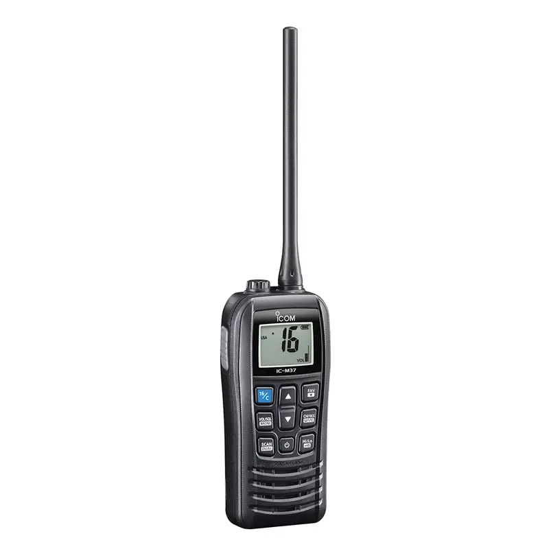Icom Ic-M37 6W Vhf Marine Handheld Radio 1