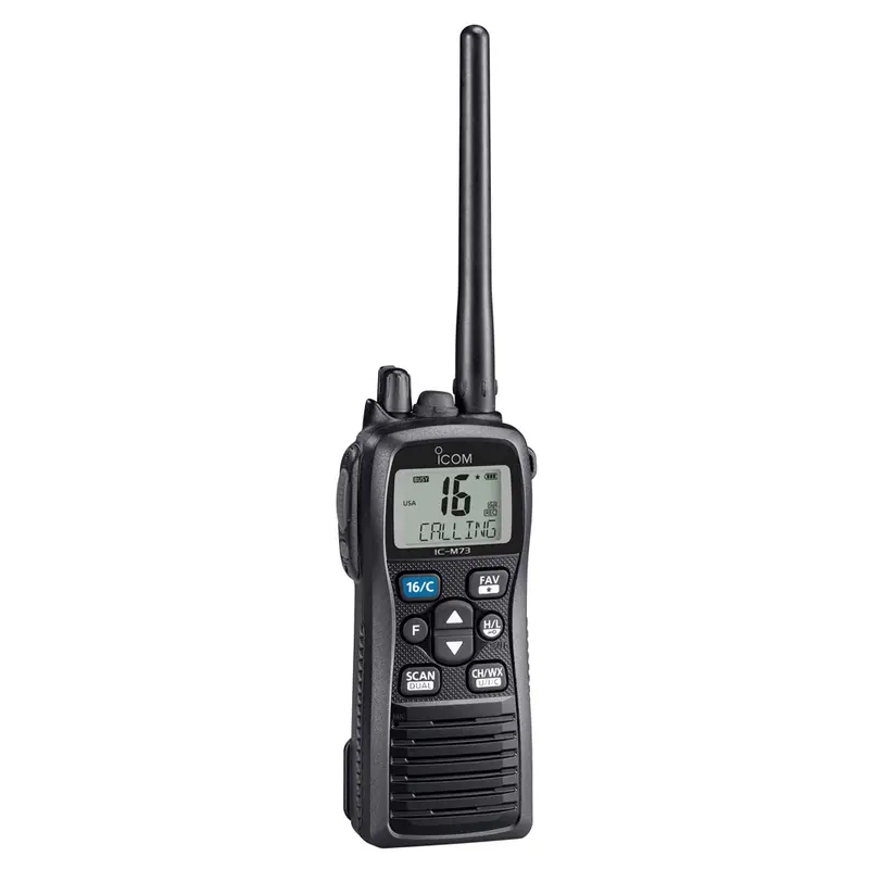 Icom Ic-M73 Submersible 6W Vhf Marine Handheld Radio 1
