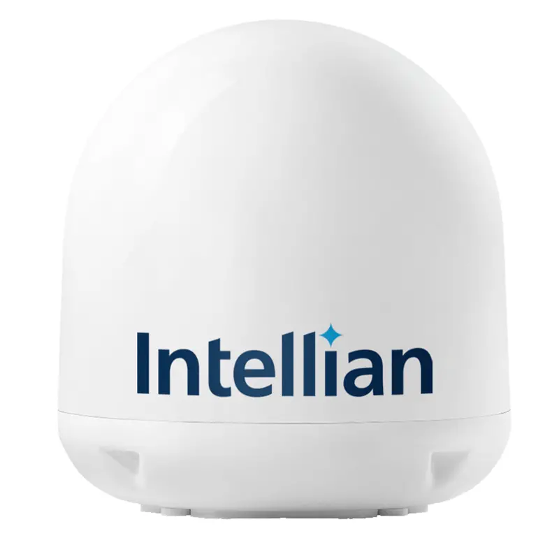 Intellian I4 / I4P Satellite Antenna — Empty Dome And Base Plate Assembly Only 1