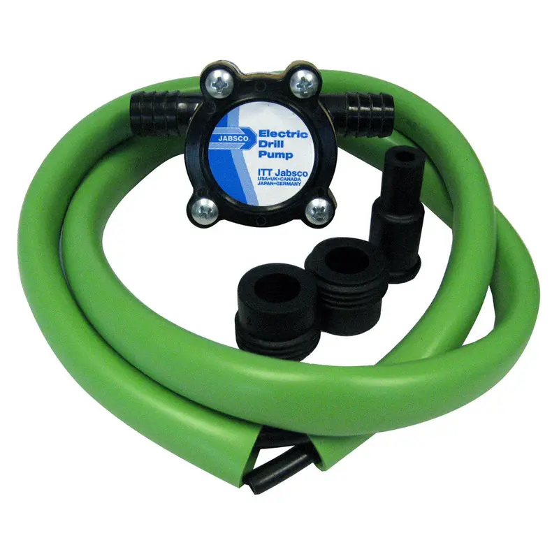 Jabsco Drill-Powered Pump Kit With Hose – Model 17215-0000 1
