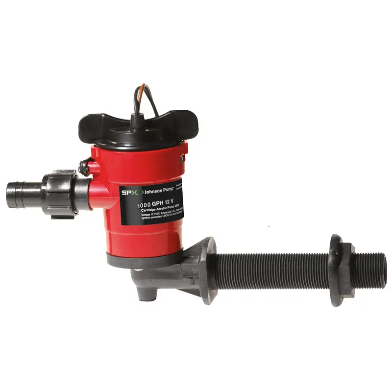 Johnson Pump 1000 Gph Cartridge Aerator – 12V, 90° Intake Angle 1
