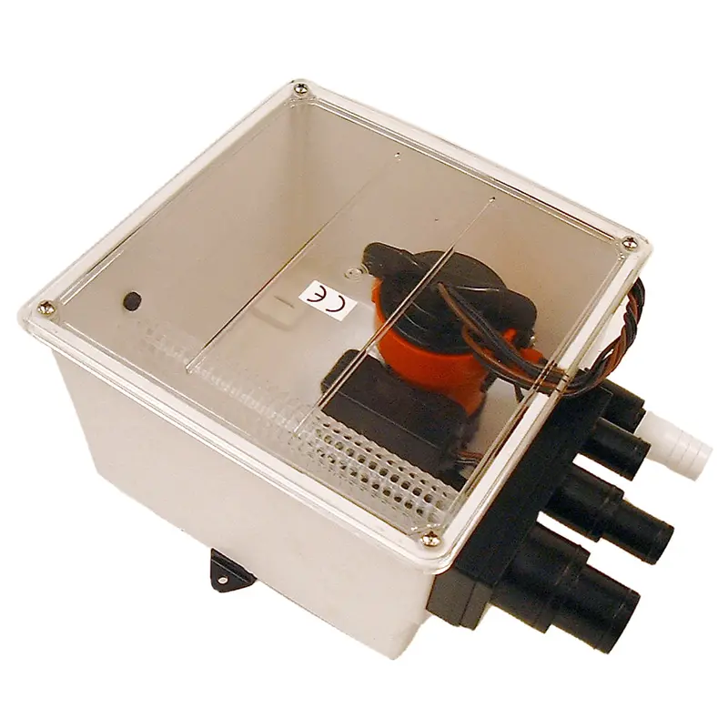 Johnson Pump 12V 1000 Gph Multi-Port Shower & Sump Pump With Integrated Switch – Model 57151 1