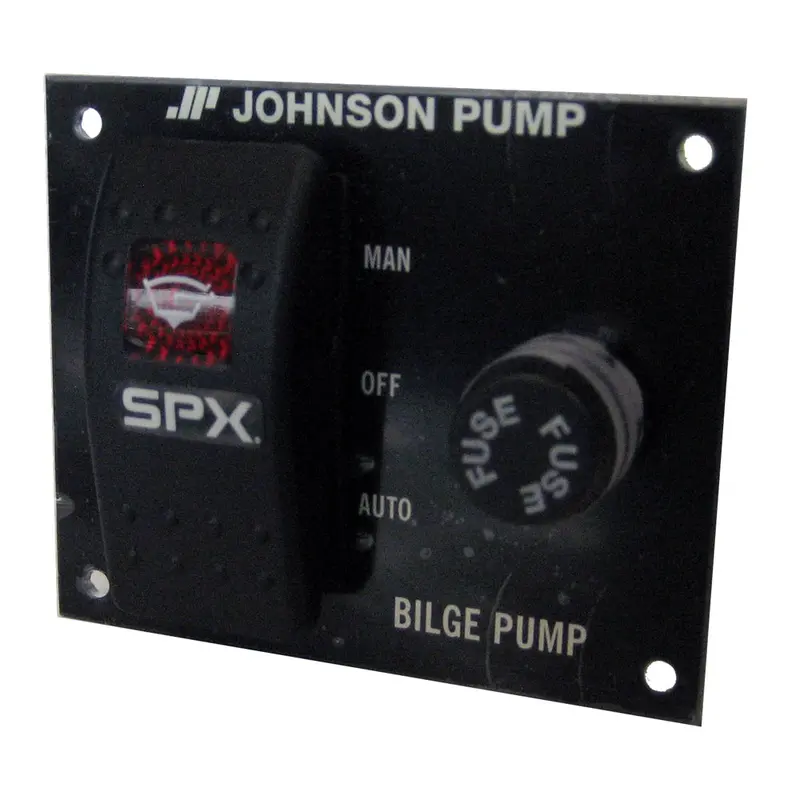 Johnson Pump 12V Three-Position Bilge Switch For Manual/Auto Control 1