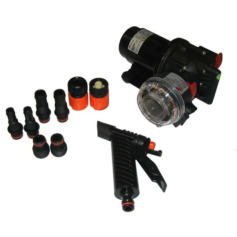Johnson Pump 5.2 Gpm Aqua Jet Washdown System – 12V Dc, High-Flow Performance [10-13407-07] 1