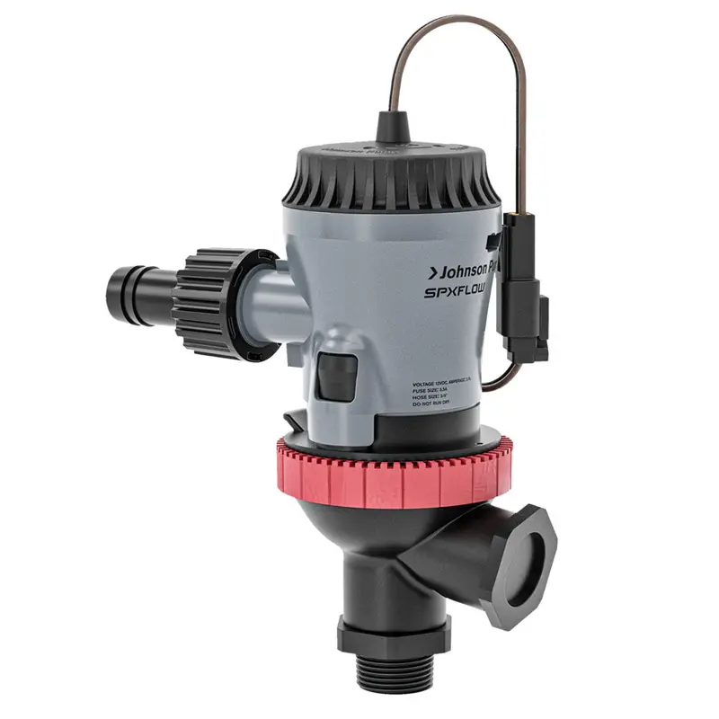 Johnson Pump Aqua O2 Twin-Port 800 Gph Flex-Mount Aerator – 12V, Model 10-13650-01 1