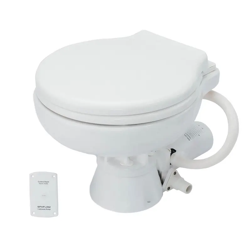 Johnson Pump Aquat Super-Compact Electric Marine Toilet – 12V Dc System 1