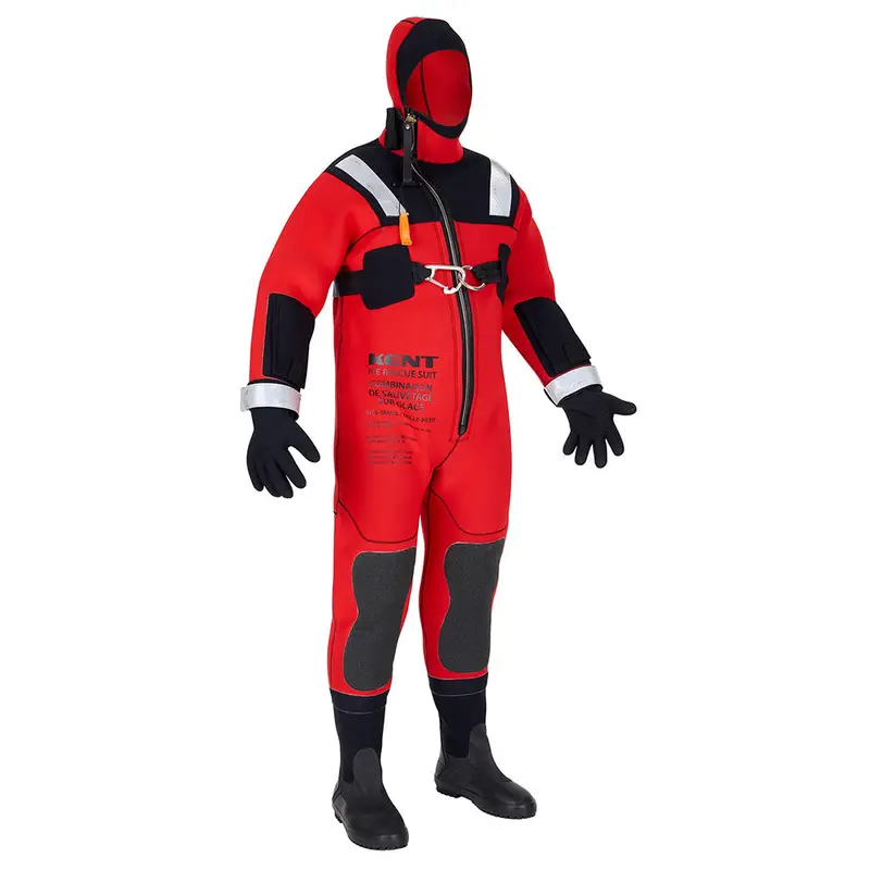 Kent Ice Rescue Suit – High-Visibility Orange, Adult Universal Fit [153902-200-004-25] 1