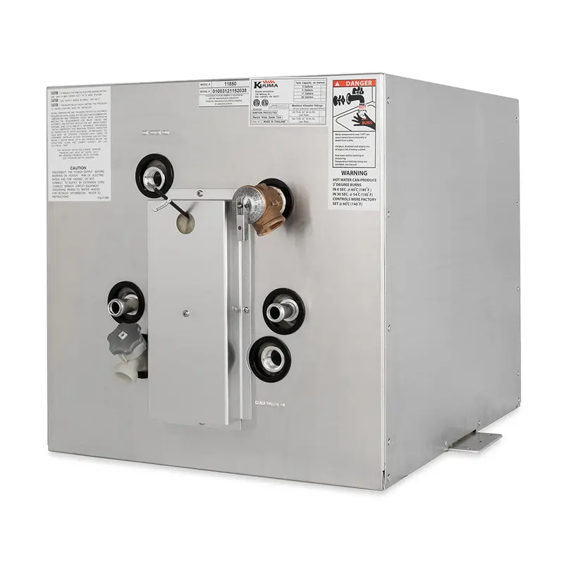 Kuuma 11-Gallon 240V Electric Marine Water Heater – Compact Tank Design 1