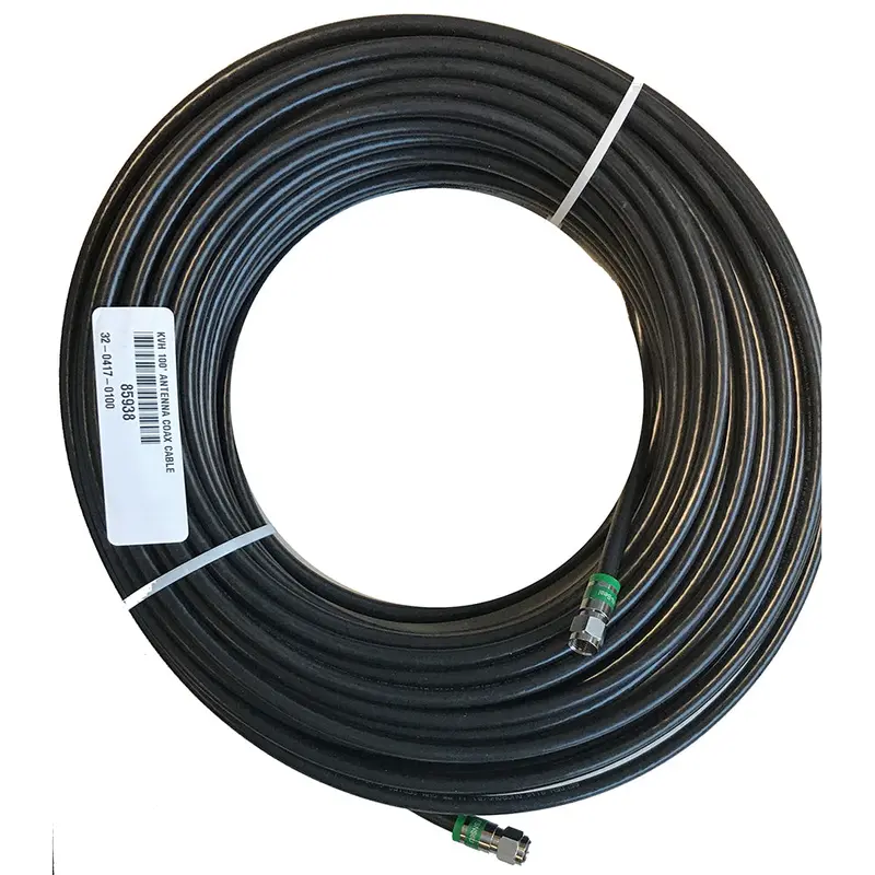 Kvh 50-Foot Rg-6 Uhd7 Coaxial Cable With Pre-Terminated Connectors (Tv1/Tv3/Tv5/Tv6) 1