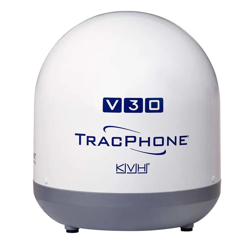 Kvh Tracphone V30 Ultra-Compact Satellite Communication System With Dc-Bdu (01-0432-01) 1