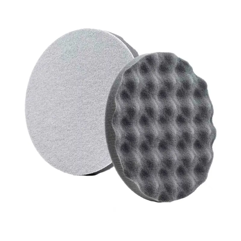 Lake Country Black Waffle Pro Finishing Pad – 8" × 7/8", 2-Pack For Extended Use [Wp-72800-Lc] 1