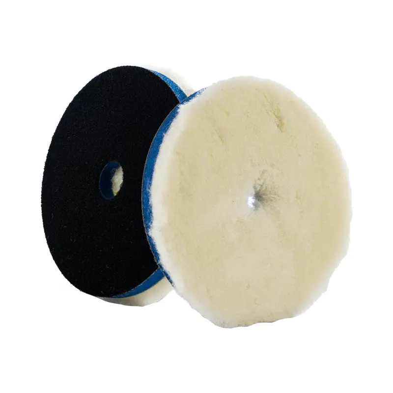 Lake Country Prewashed Low-Lint Knitted Lambswool Pad – 5.25" × 7/8", Compact Size [Ll-92525-Lc] 1