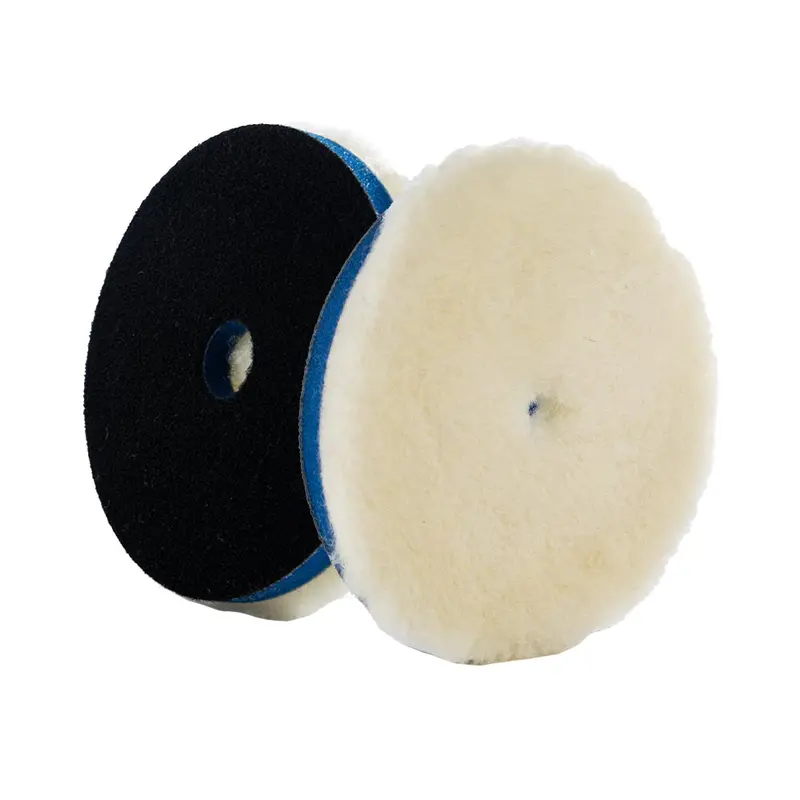 Lake Country Prewashed Low-Lint Knitted Lambswool Pad – 6" × 7/8", Gentle Finishing [Ll-92600-Lc] 1