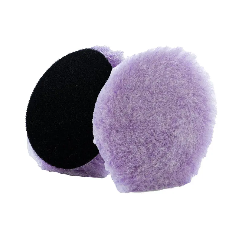 Lake Country Purple Foamed Wool Detailing Pad – 3.5" × 0.75" [58-3235-1-Lc] 1