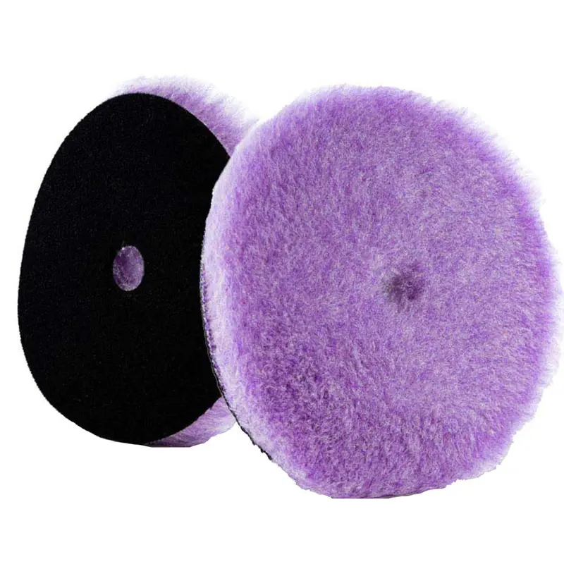 Lake Country Purple Foamed Wool Finishing Pad – 5.5" × 0.75" [58-3255-1-Lc] 1