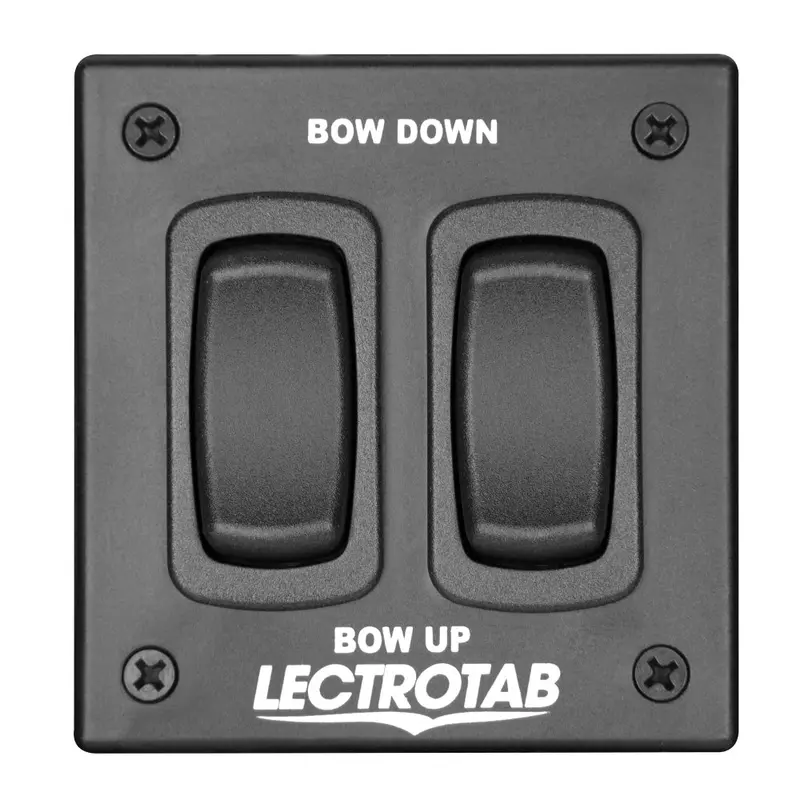 Lectrotab Flat-Panel Rocker Switch For Trim Tab Control (Saf-Sc) 1