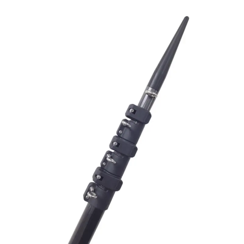 Lees 18-Inch Telescoping Carbon Fiber Outrigger Pole – Center-Mount Design 1