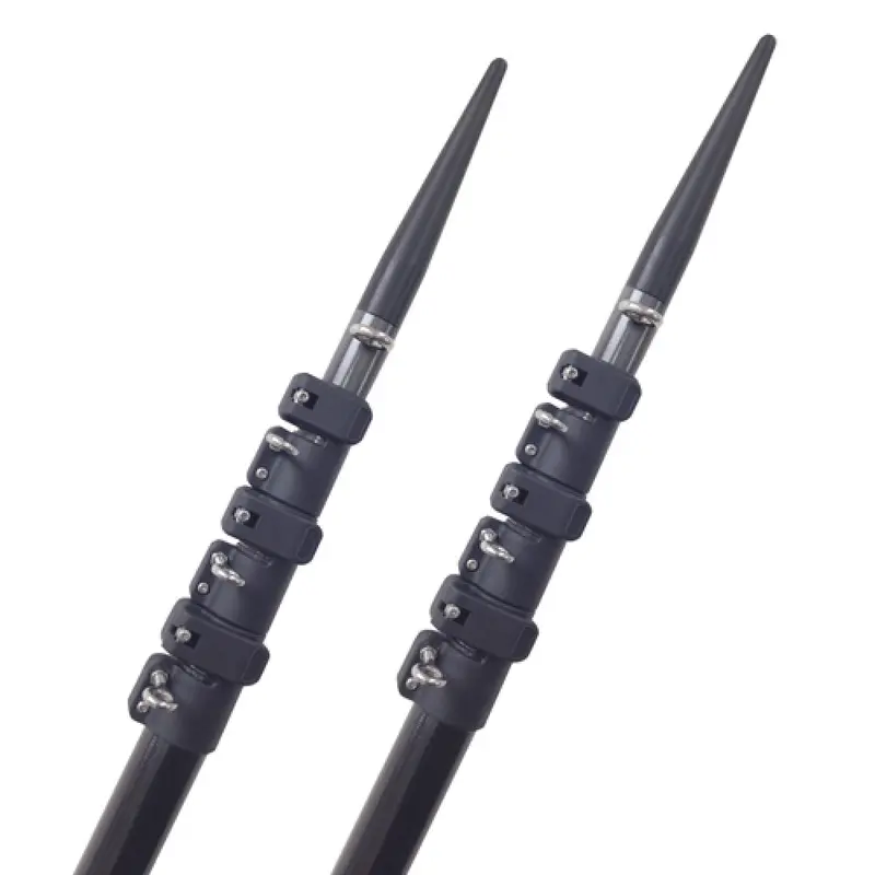 Lees 20-Inch Telescoping Carbon Fiber Outrigger Poles – Sidewinder Mount Compatible 1