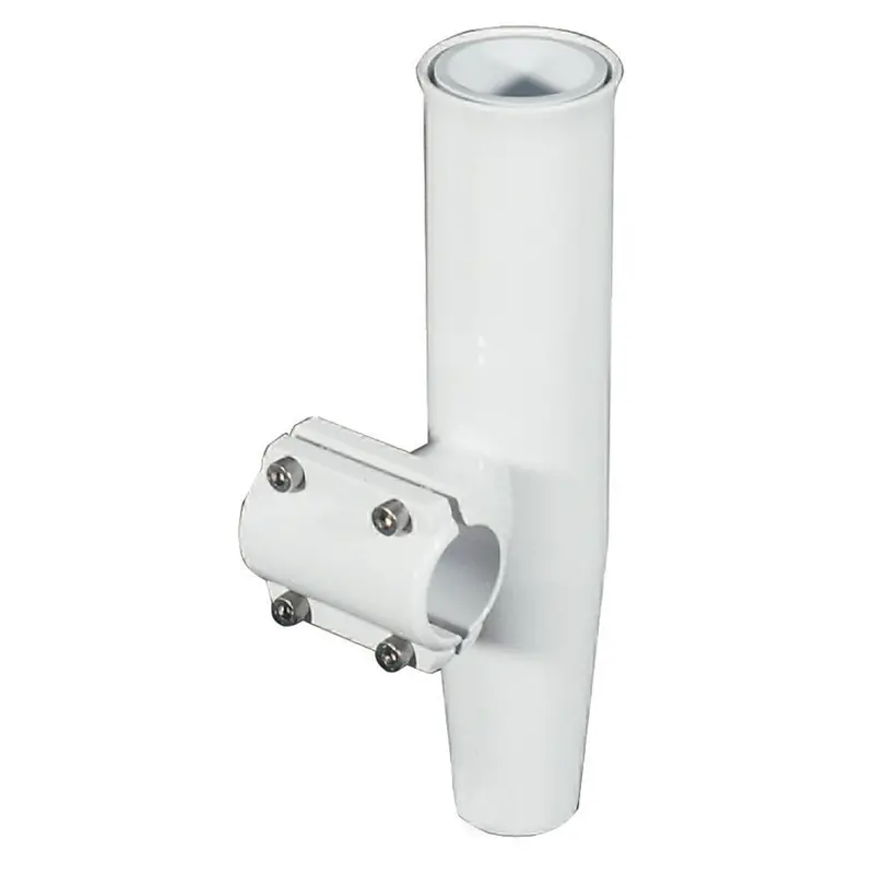 Lee’S Clamp-On Horizontal Rod Holder – White Aluminum, Fits 1.660" Od Tube 1