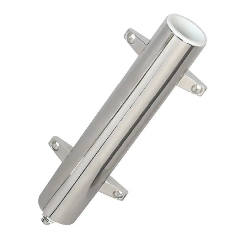 Lee'S Heavy-Duty Stainless Steel Bulkhead-Mount Swivel Rod Holder – Extra-Long 2.25" Od × 14.5" Tube [Rh570Xl] 1