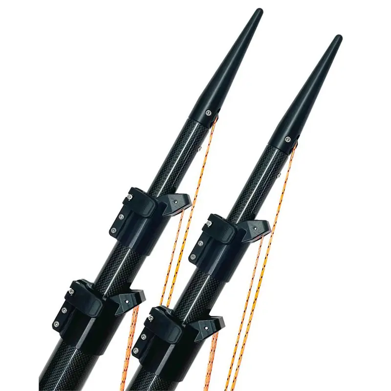 Lee’S Ultima Carbon Fiber Telescoping Outriggers – 20-Foot, Self-Stowing, Internally Routed [Ult3920] 1