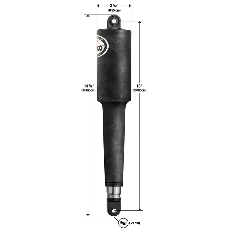 Lenco 102 Series 24V Standard Actuator – 4.25-Inch Stroke, Dual-Direction Control 1