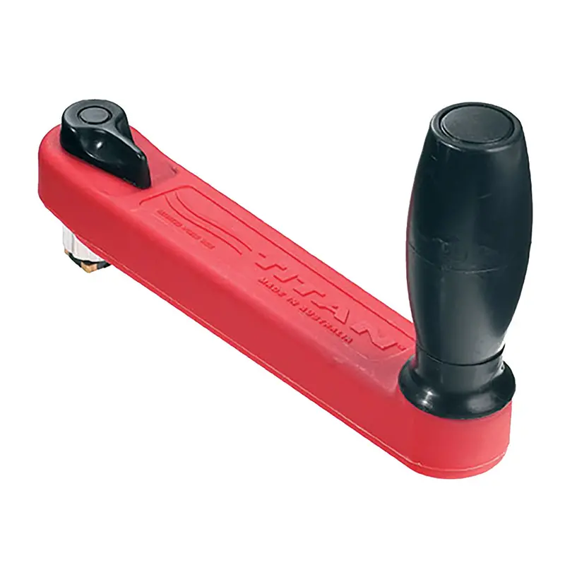 Lewmar 8-Inch Red Titan Locking Winch Handle 1