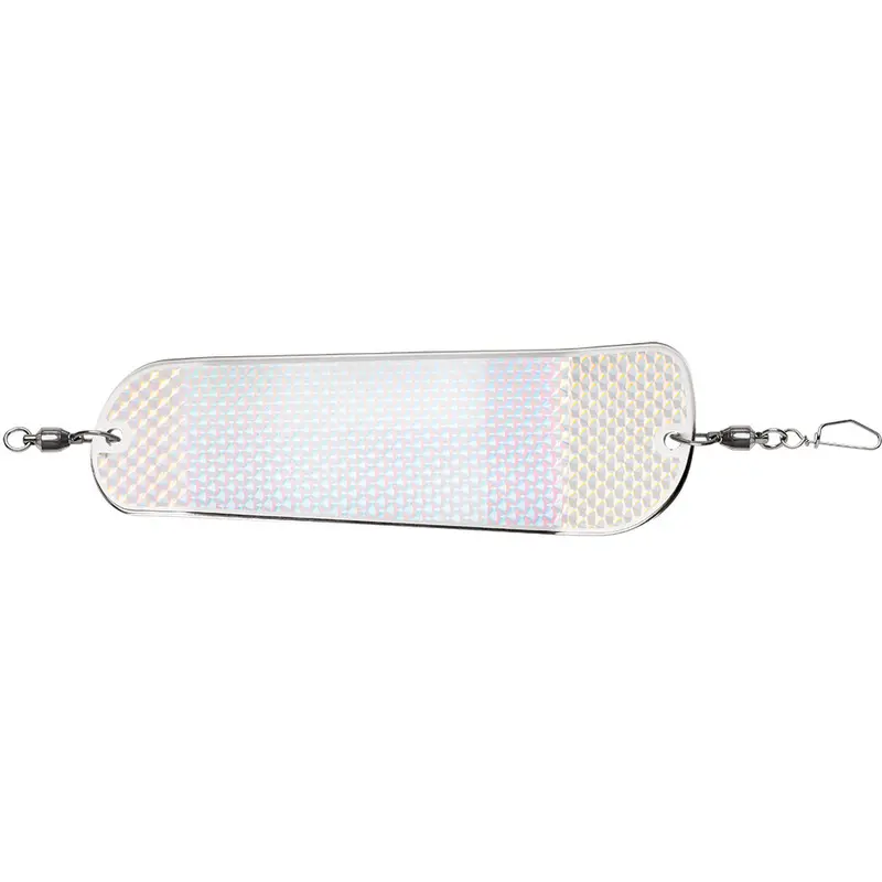 Luhr-Jensen Money Roll Flasher – 11" Chrome Scale Finish Trolling Blade 1