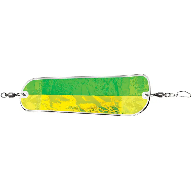 Luhr-Jensen Money Roll Flasher – 8.25-Inch Citrus Nugget Color, Bright Uv-Activated Finish 1