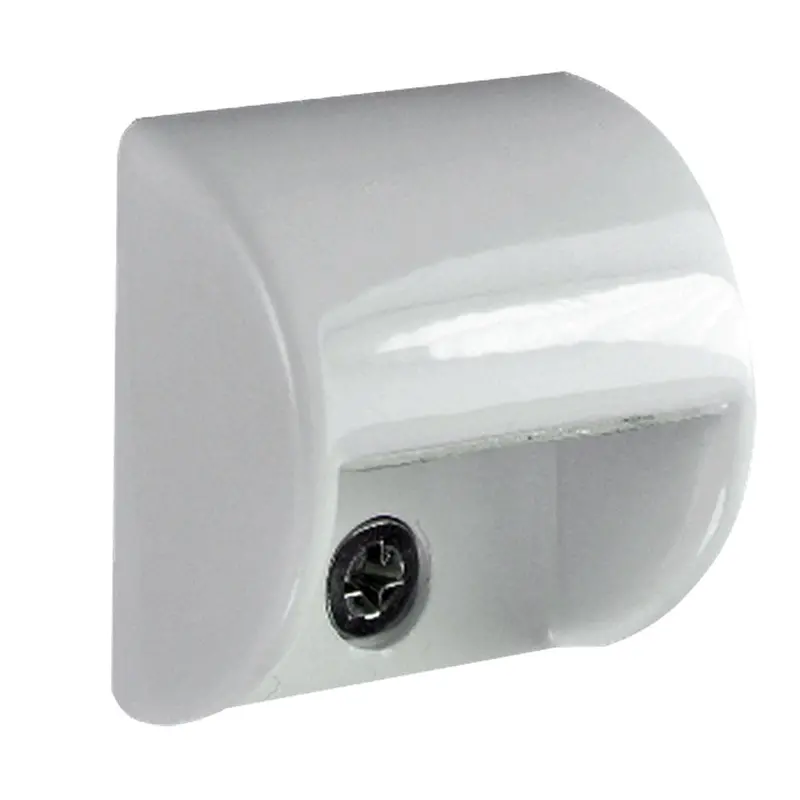 Lumitec Andros White Powder-Coated Courtesy Light – Warm White, Non-Dimming 1