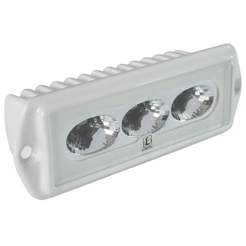 Lumitec Caprilt White Non-Dimming Led Flood Light With Polished Housing [101288] 1