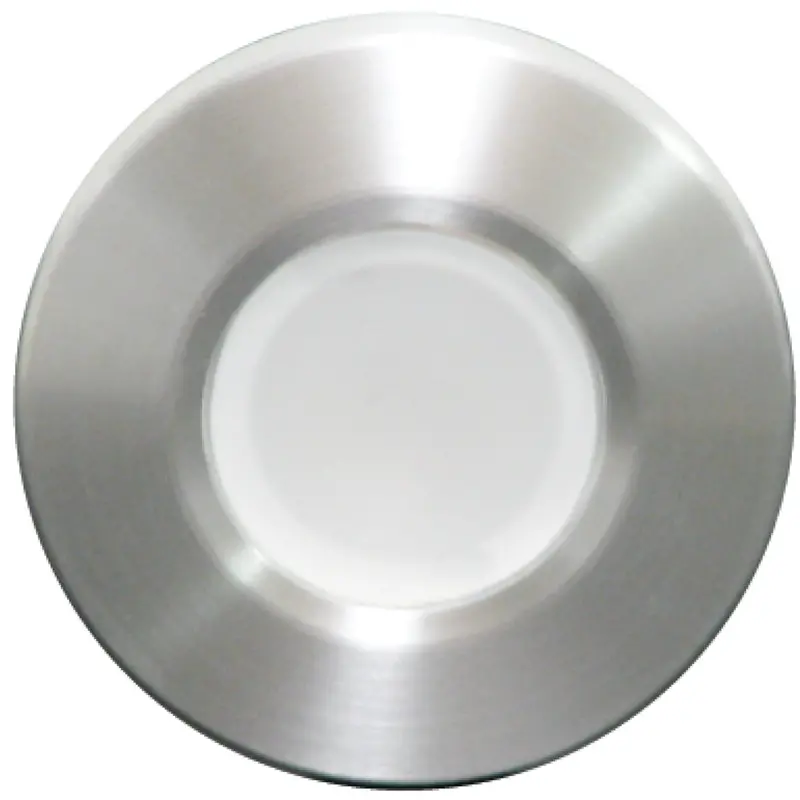 Lumitec Orbit Flush-Mount Downlight – Brushed Finish, Single-Color White (Non-Dimming) 1