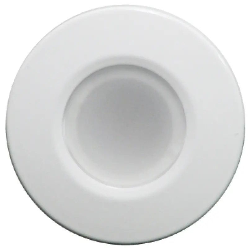 Lumitec Orbit Flush-Mount Downlight – White Finish, Dual-Color (Blue/White) With Dimming 1