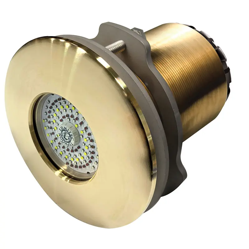 Lumitec Seablaze Typhoon Underwater Led Light – Bronze Thru-Hull, Rgbw Spectrum, Flush Mount 1