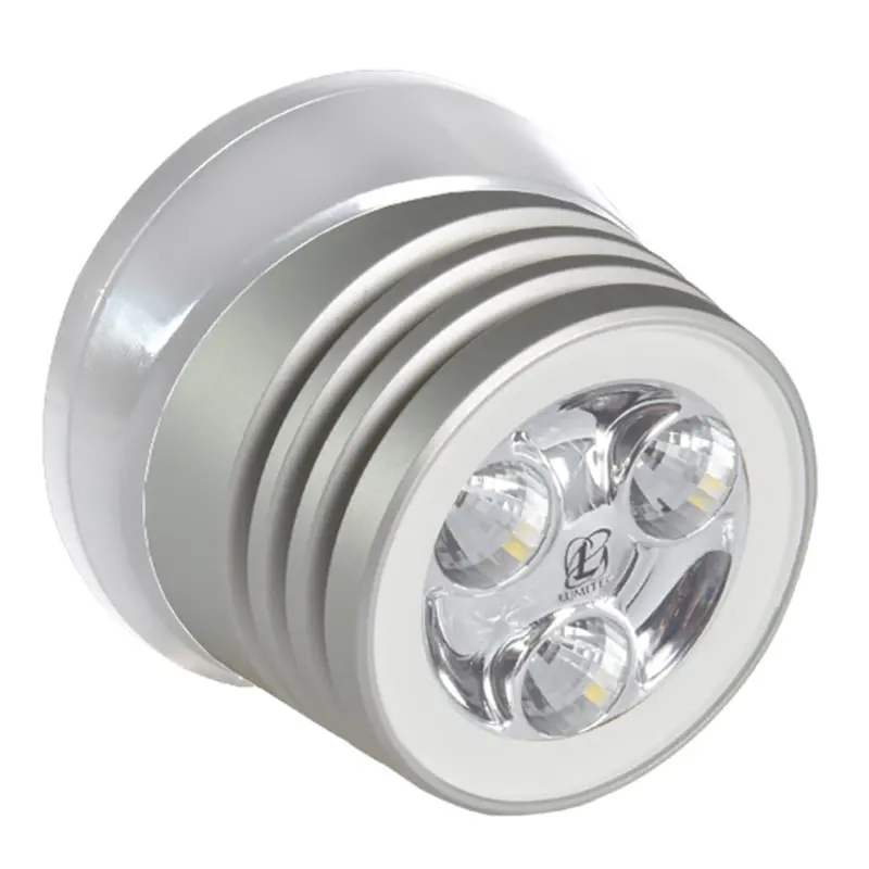 Lumitec Zephyr Led Spreader & Deck Light – Brushed White Base, Fixed-White Output (Model 101325) 1