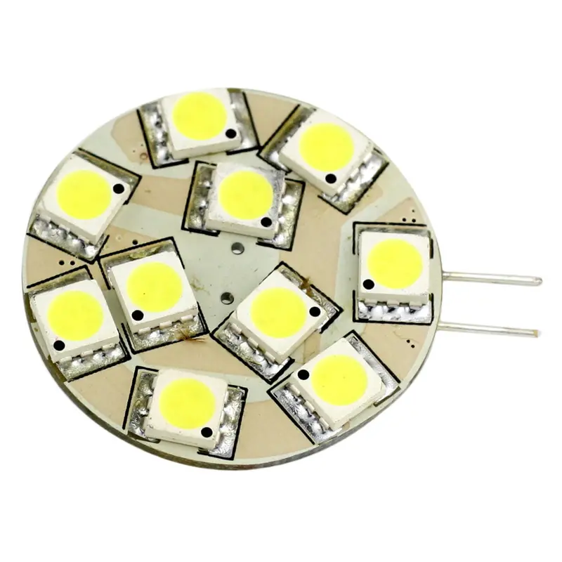Lunasea G4 12-Led Side-Pin Bulb – 12Vac / 10–30Vdc, 2W, 140 Lumens, Warm White 1
