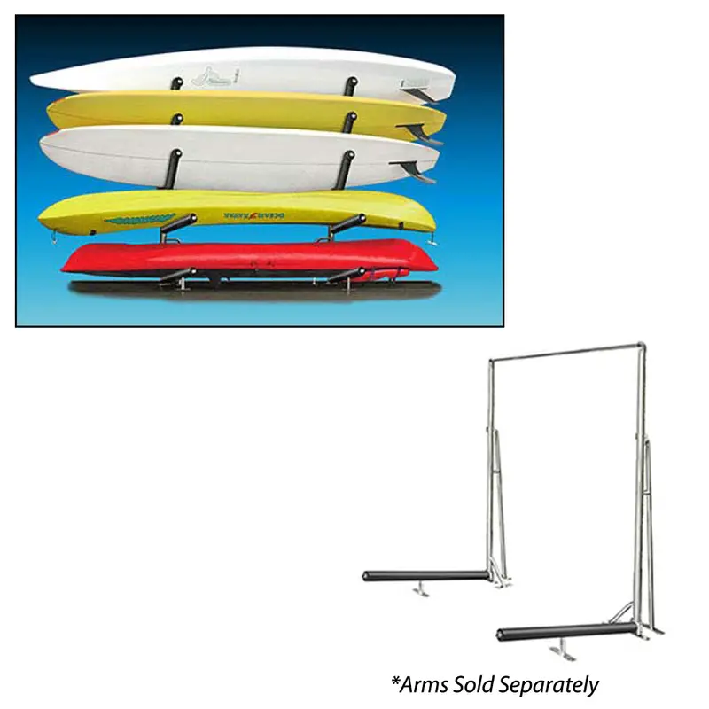 Magma R10-1001 Upright Rack System – Floor Or Dock Mount For Grills & Gear 1