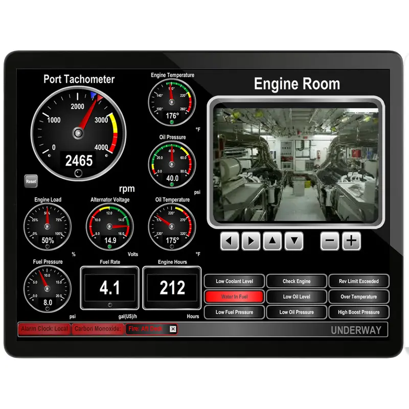Maretron N2Kview Software For Pc – Nmea 2000 Vessel Monitoring And Remote Control Platform 1