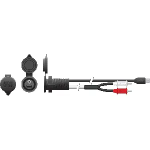 Marine Audio Usb And Aux Extension Cable For Remote Mounting 1