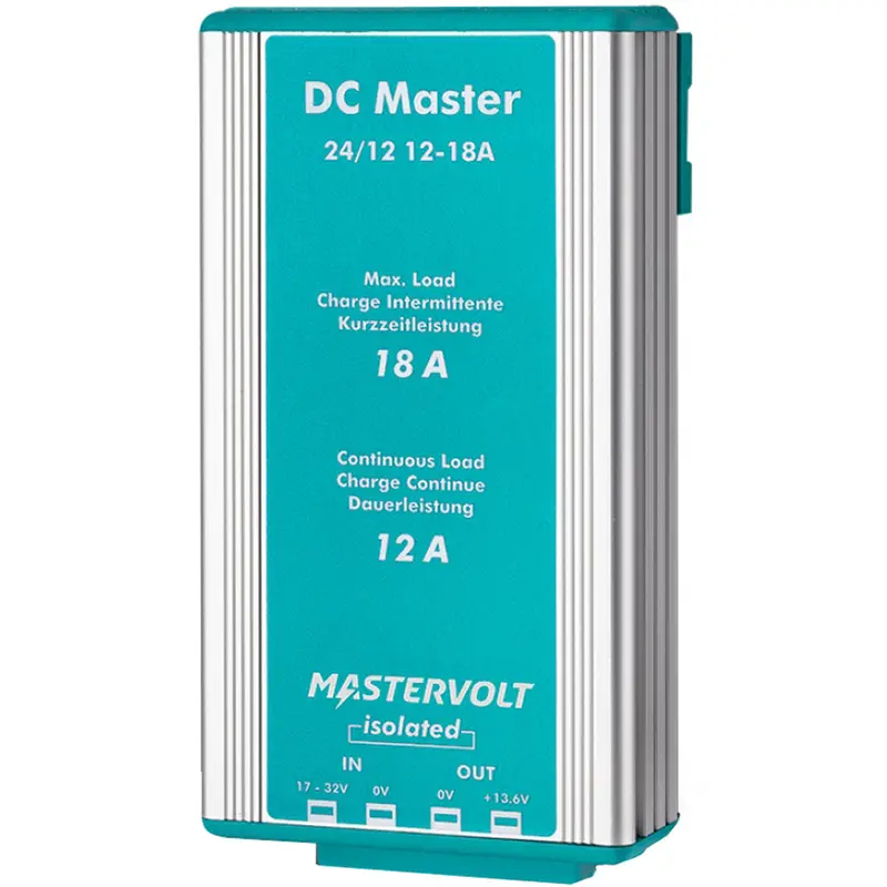 Mastervolt Dc Master 24V-To-12V Isolated Voltage Converter – 12A Output For Marine & Rv Use [81500300] 1