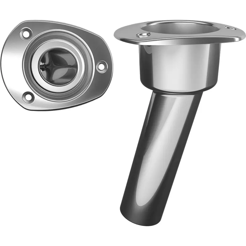 Mate Series Oval-Top Stainless Steel Cup Holder With 15-Rod Design – Open Drain Style [C2015Nd] 1
