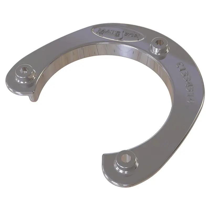 Mate Series Round Rod Cup Holder Backing Plate – 316 Stainless Steel, Fits 3-3/4" Mounting Holes 1