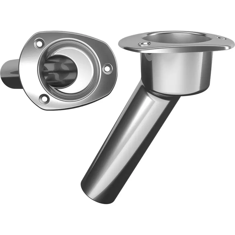 Mate Series Stainless Steel Rod Holder – 30" Oval-Top, Open Design 1
