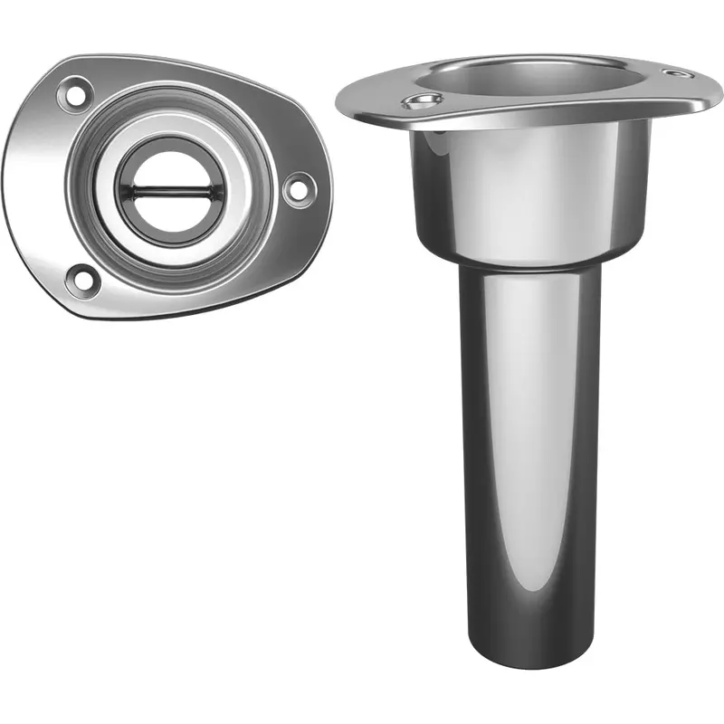 Mate Series Stainless Steel Zero-Rod Open-Top Cup Holder – Oval Design (Model C2000Nd) 1
